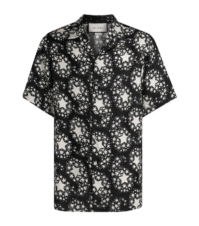 Shop Gucci Oversized Star Print Shirt