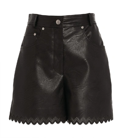 Shop Stella Mccartney Faux Leather Maddox Shorts