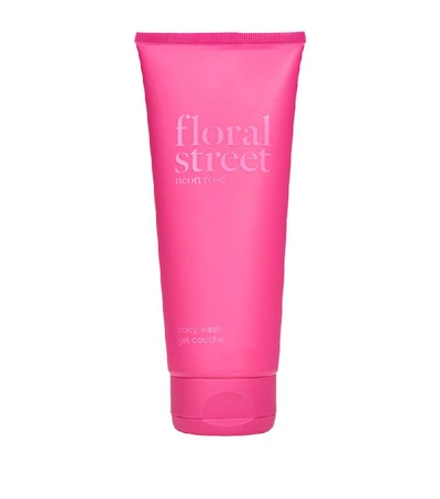 Shop Floral Street Neon Rose Body Wash (200ml) In Multi