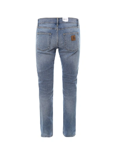 Shop Carhartt Wip Rebel Denim Jeans In Blue