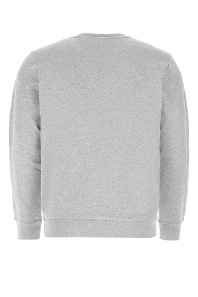 Shop Apc A.p.c. Gaby Logo Sweatshirt In Grey