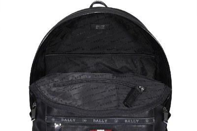 Shop Bally Harper High Point Backpack In Black