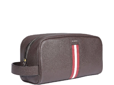 Shop Bally Takimo Pouch In Brown