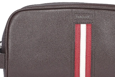 Shop Bally Takimo Pouch In Brown