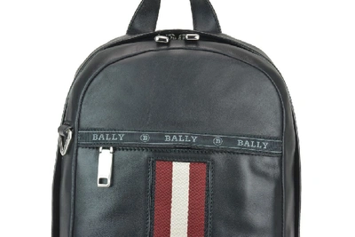 Shop Bally Hari Sling Backpack In Black