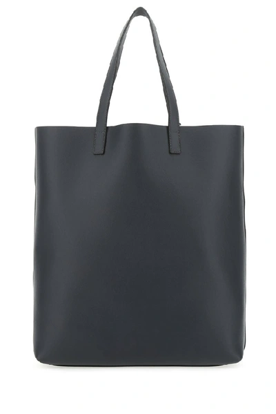 Shop Saint Laurent Bold Shopping Bag In Grey