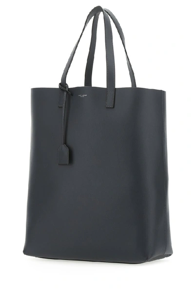 Shop Saint Laurent Bold Shopping Bag In Grey