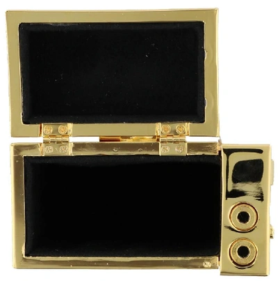 Shop Ambush Cassette Player Clutch Case In Gold