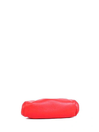 Shop Bottega Veneta Mini Coin Purse In Red