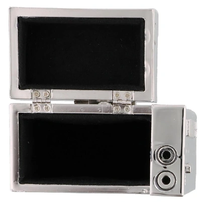 Shop Ambush Cassette Player Clutch Case In Silver