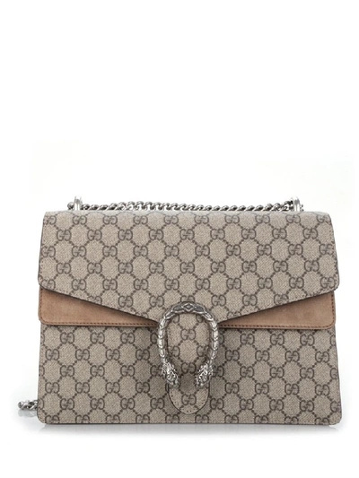Shop Gucci Gg Dionysus Medium Shoulder Bag In Multi