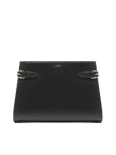 Shop Apc A.p.c. Charlotte Shoulder Bag In Black