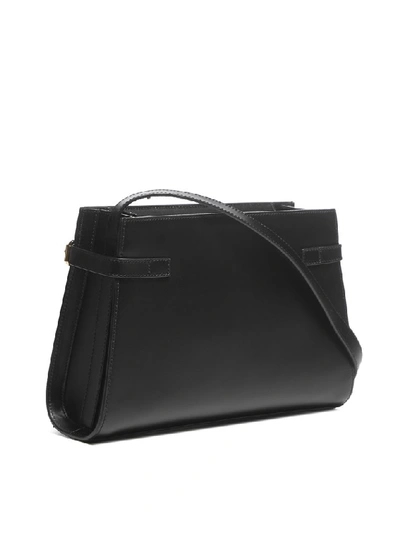 Shop Apc A.p.c. Charlotte Shoulder Bag In Black
