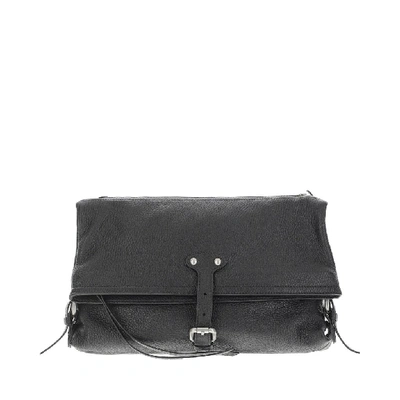 Shop Maison Margiela Small Ndn Shoulder Bag In Black