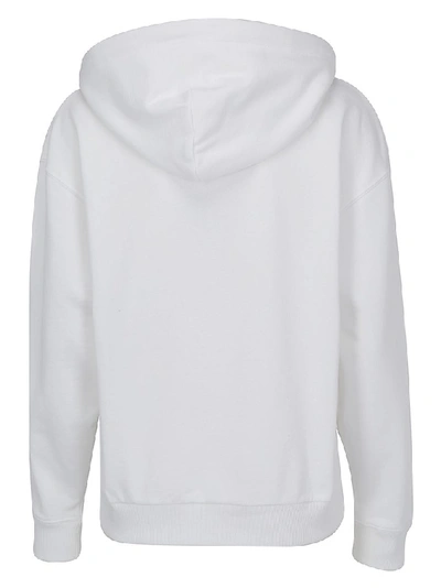 Shop Kenzo Lucky Tiger Hooded Jacket In White
