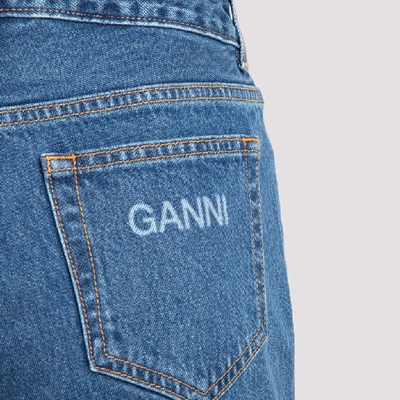 Shop Ganni Basic High In Blue