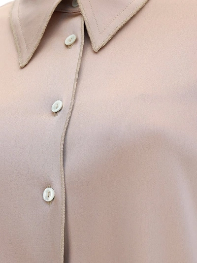 Shop Nanushka Buttoned Shirt In Pink