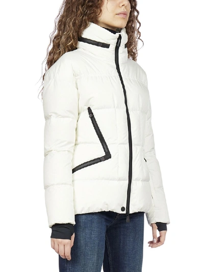 Shop Moncler Grenoble Dixence Down Jacket In White