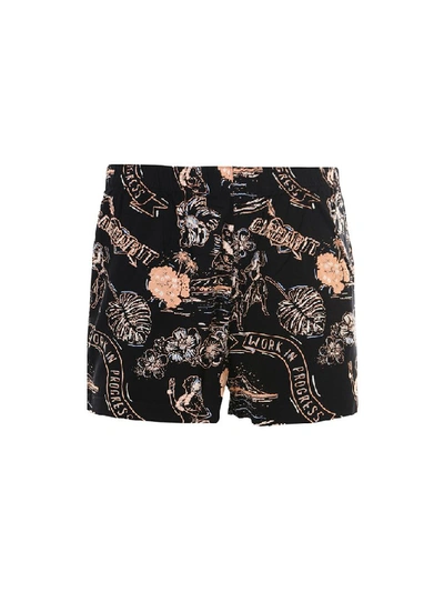Shop Carhartt Wip Tropical Print Shorts In Multi