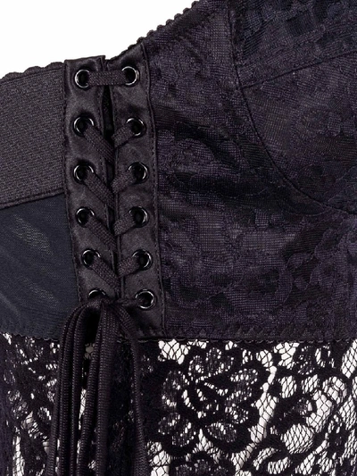 Shop Dolce & Gabbana Cami Dress In Black