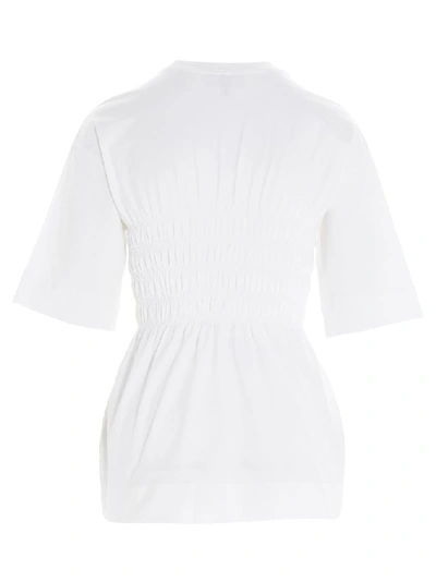 Shop Ganni Smock T In White