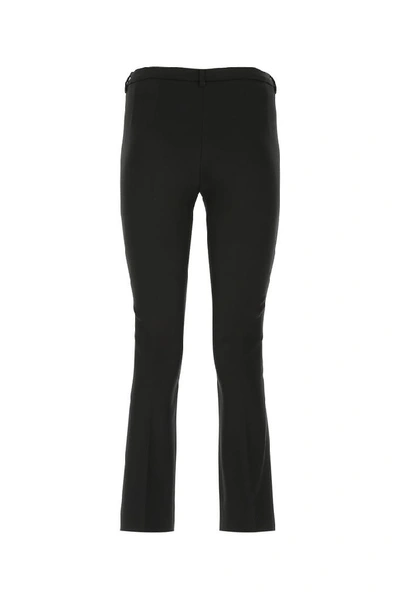 Shop 's Max Mara Cropped Tailored Trousers In Black