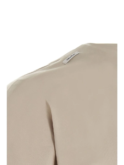 Shop Max Mara 's  Lea Dress In Beige