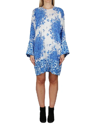 Shop Valentino Bluegrace Print Dress In Multi