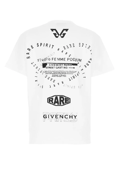 Shop Givenchy Printed T In White