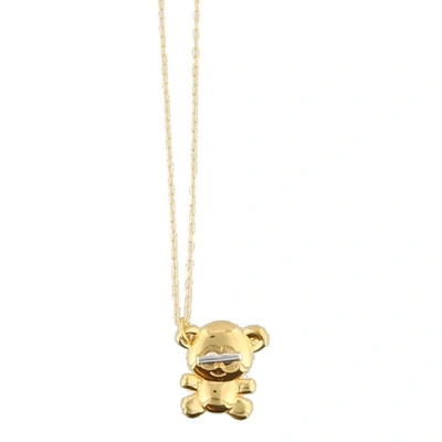 Shop Ambush Teddy Bear Pendent Necklace In Gold