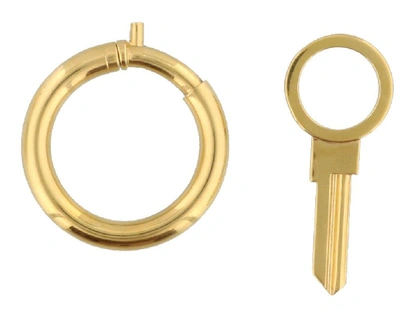 Shop Ambush Key Hoop Earring In Gold