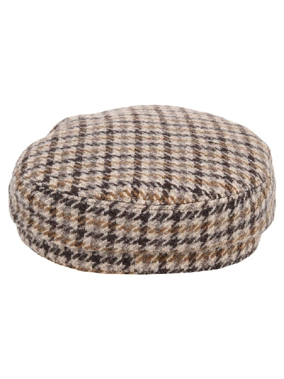 Shop Isabel Marant Evie Hat In Multi