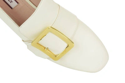 Shop Bally Janelle Loafers In White