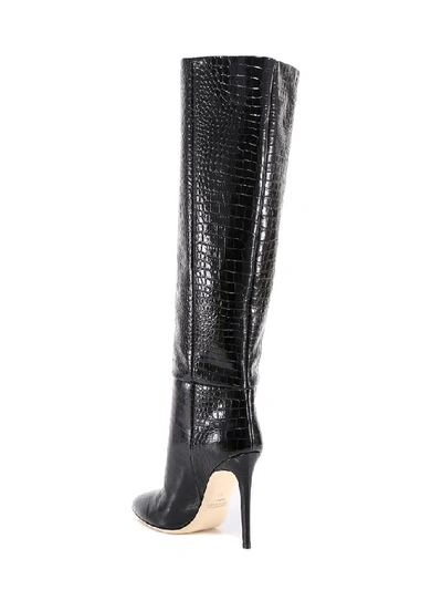 Shop Paris Texas Knee-length Stiletto Boots In Black