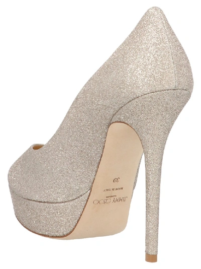 Shop Jimmy Choo Jenara Pumps In Gold