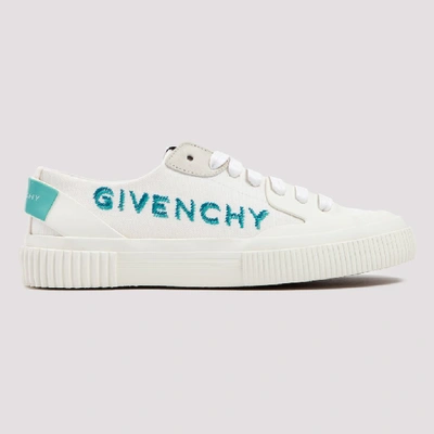 Shop Givenchy Maxi Logo Sneakers In White