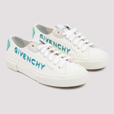 Shop Givenchy Maxi Logo Sneakers In White