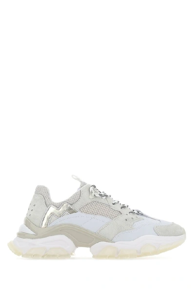 Shop Moncler Leave No Trace Sneakers In White