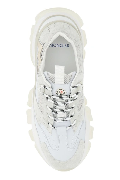 Shop Moncler Leave No Trace Sneakers In White