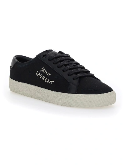 Shop Saint Laurent Court Classic Sl/06 Sneakers In Black