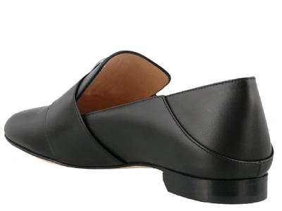 Shop Bally Janelle Embellished Loafers In Black