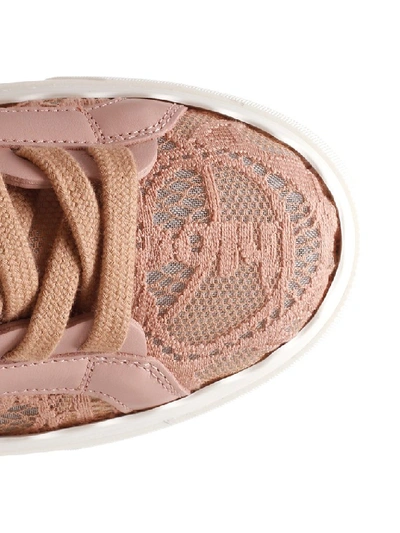 Shop Chloé Lauren Sneakers In Pink