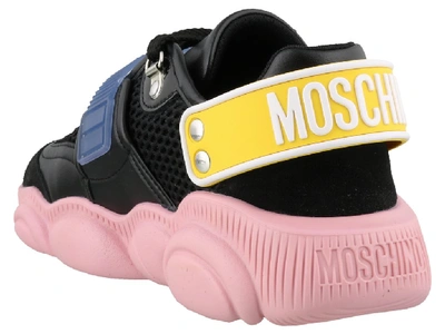 Shop Moschino Teddy Sneakers In Multi