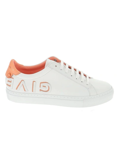 Shop Givenchy Urban Street Logo Sneakers In White