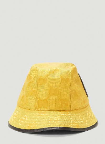 Shop Gucci Off The Grid Fedora In Yellow