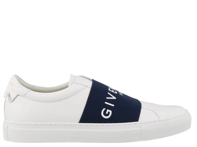 Shop Givenchy Webbing Sneakers In White