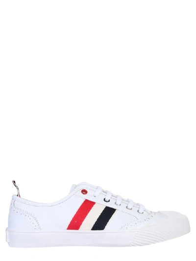 Shop Thom Browne Stripe In White