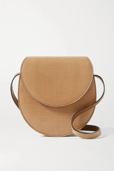 Shop Hunting Season The Saddle Lizard Shoulder Bag In Light Brown