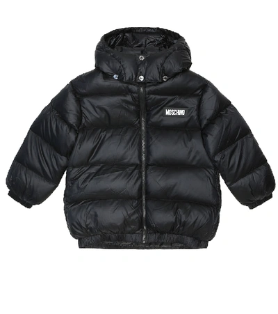 Shop Moschino Down Jacket In No
