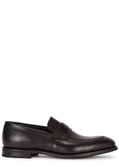 Shop Church's Parham Black Leather Penny Loafers